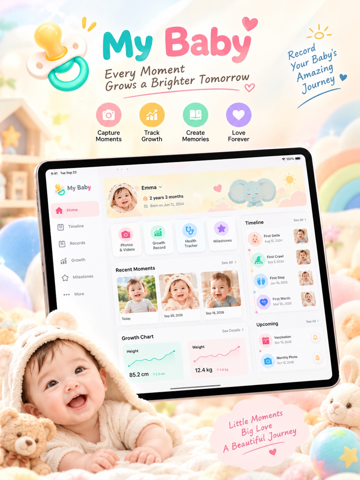 Little Sprout interface